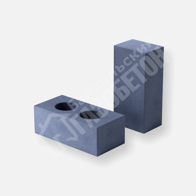 картинка Кирпич силикатный лицевой СУЛПу-1.4 НФ Графит 